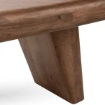 Harvey Solid Wood Desk Desks Brown 22