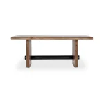 Brinton Solid Wood Rectangle Dining Table - Image 3