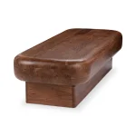 Craig Solid Wood Rectangle Coffee Table Cocktail & Coffee Tables Acorn Brown 16 Craig Solid Wood Rectangle Coffee Table Cocktail & Coffee Tables Acorn Brown 16