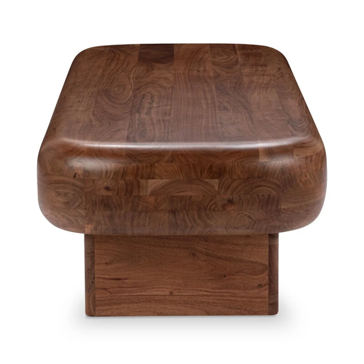Craig Solid Wood Rectangle Coffee Table Cocktail & Coffee Tables Acorn Brown 8
