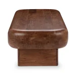 Craig Solid Wood Rectangle Coffee Table Cocktail & Coffee Tables Acorn Brown 17 Craig Solid Wood Rectangle Coffee Table Cocktail & Coffee Tables Acorn Brown 17