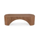 Randall Solid Wood Rectangle Coffee Table - Image 3