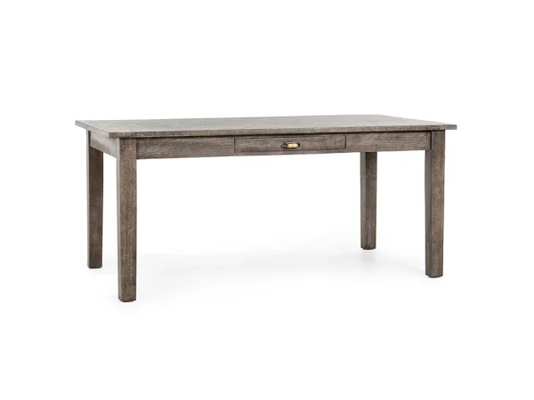 Megan Solid Wood Rectangle Dining Table Dining Tables Brown