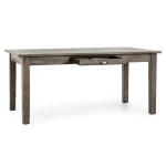 Megan Solid Wood Rectangle Dining Table - Image 4