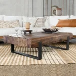 Duarte Solid Wood Rectangle Coffee Table - Image 8