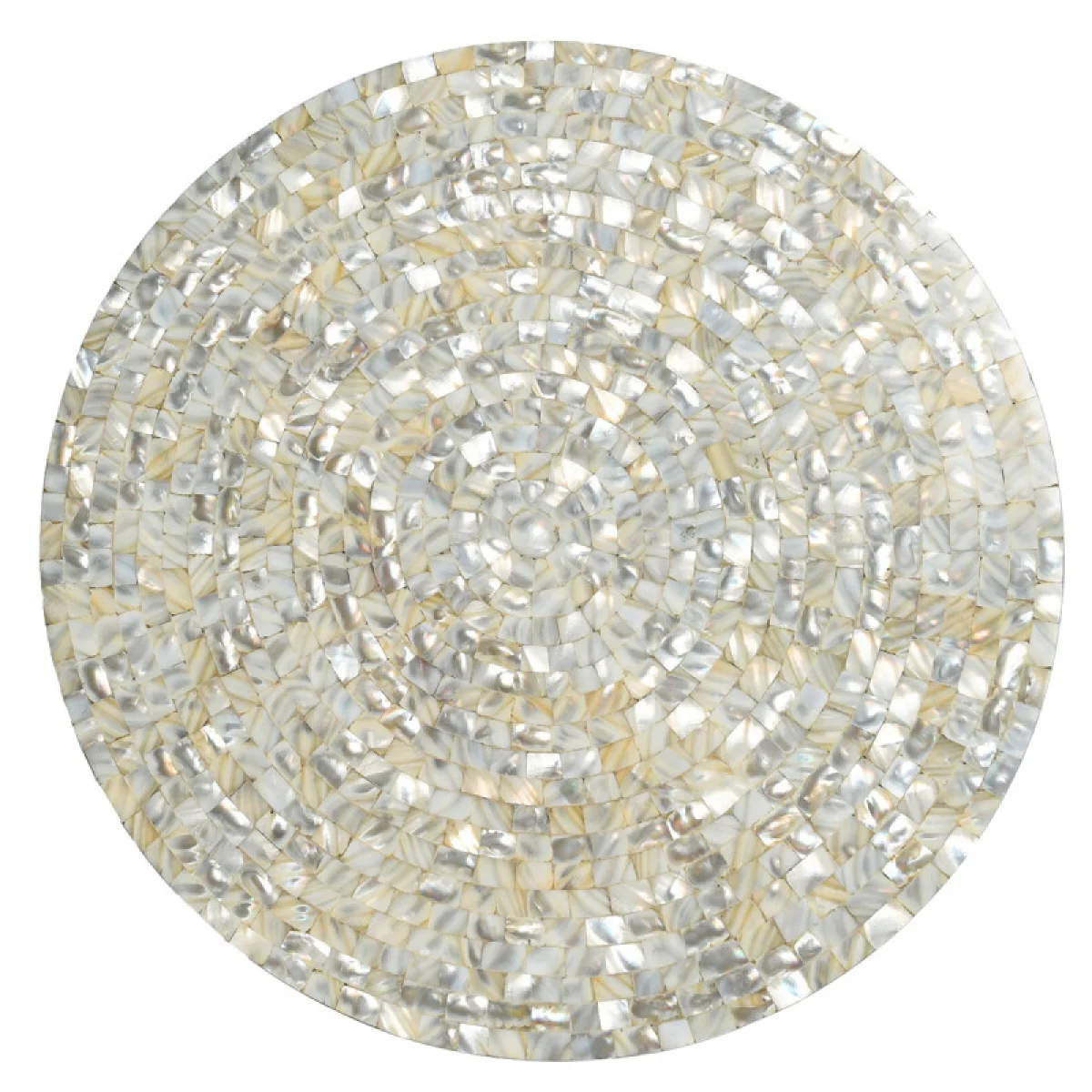 Ariel Aluminum Round Coffee Table Cocktail & Coffee Tables Classic Home 6