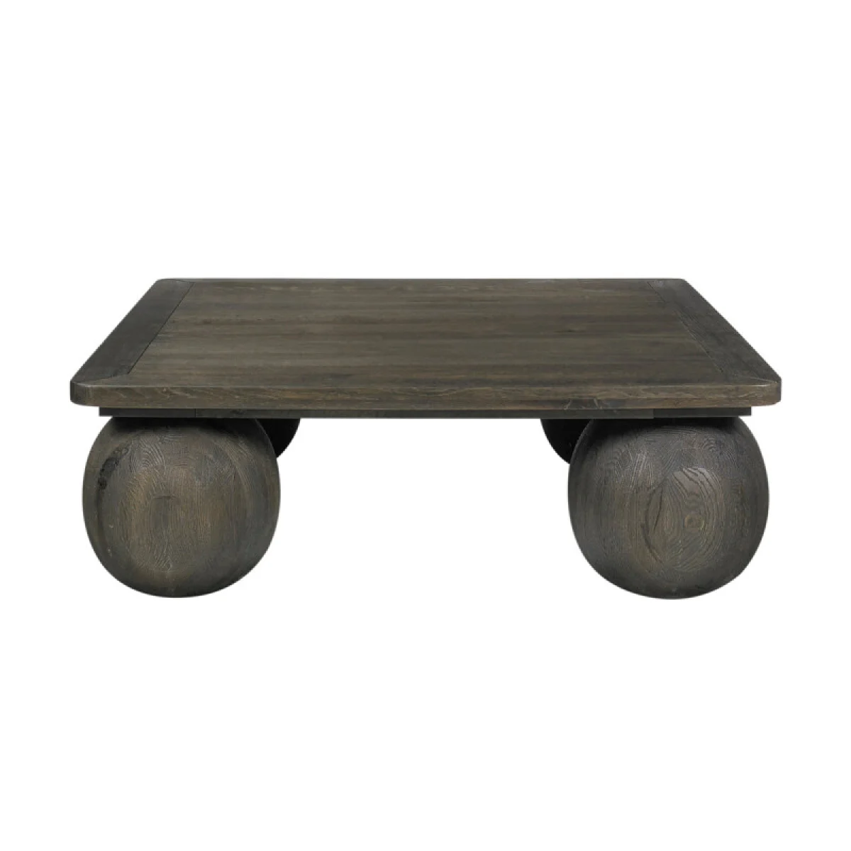 Redondo Solid Wood Square Coffee Table Cocktail & Coffee Tables Brown 6
