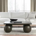 Redondo Solid Wood Square Coffee Table Cocktail & Coffee Tables Brown 11