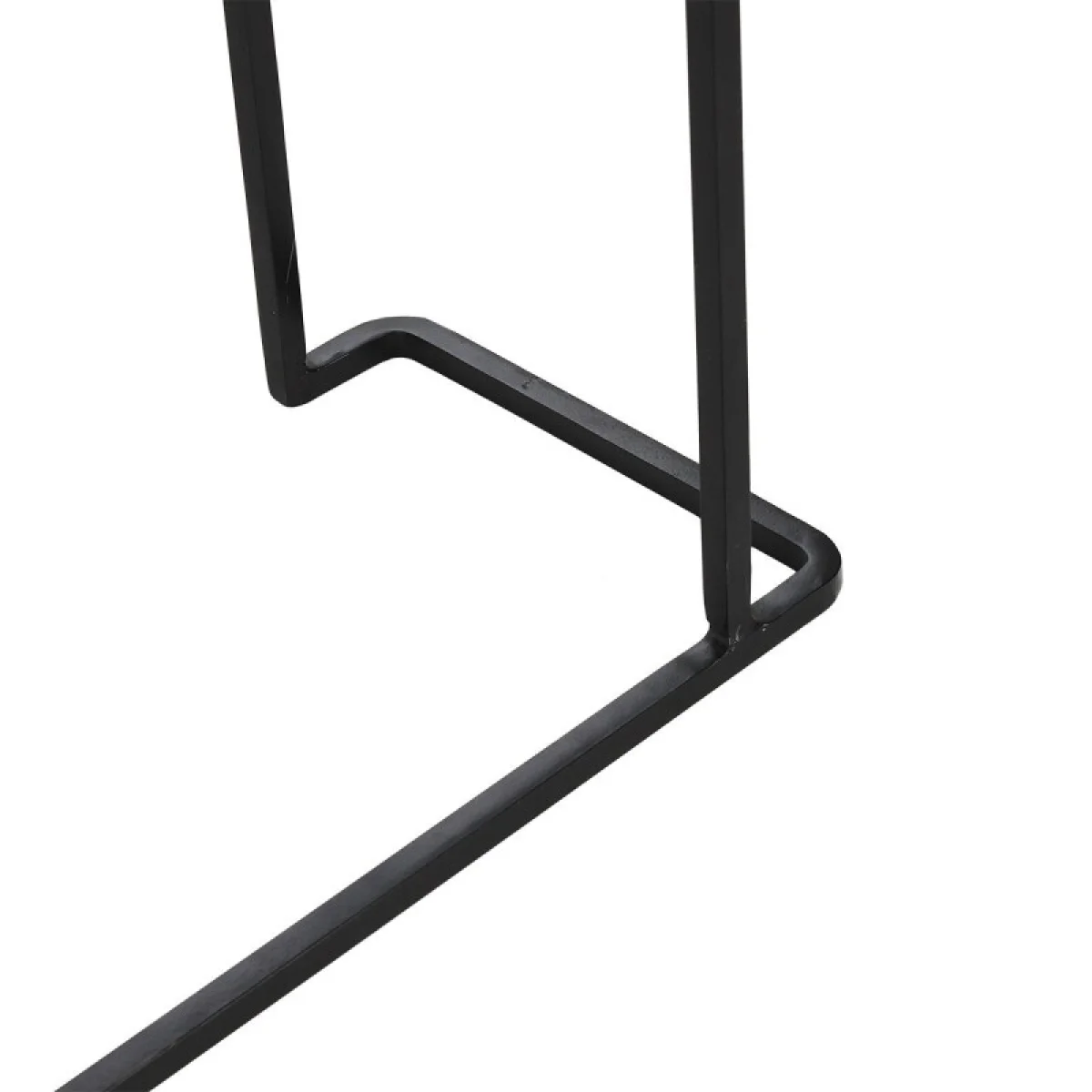 Jonah Aluminum Rectangle Console Tables Set Of 2 Console Tables black 11