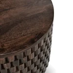 Norwood Solid Wood Round End Table - Image 3