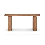 Chloe Solid Wood Rectangle Console Table - Image 3