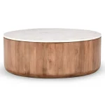 Josie Solid Wood Round Coffee