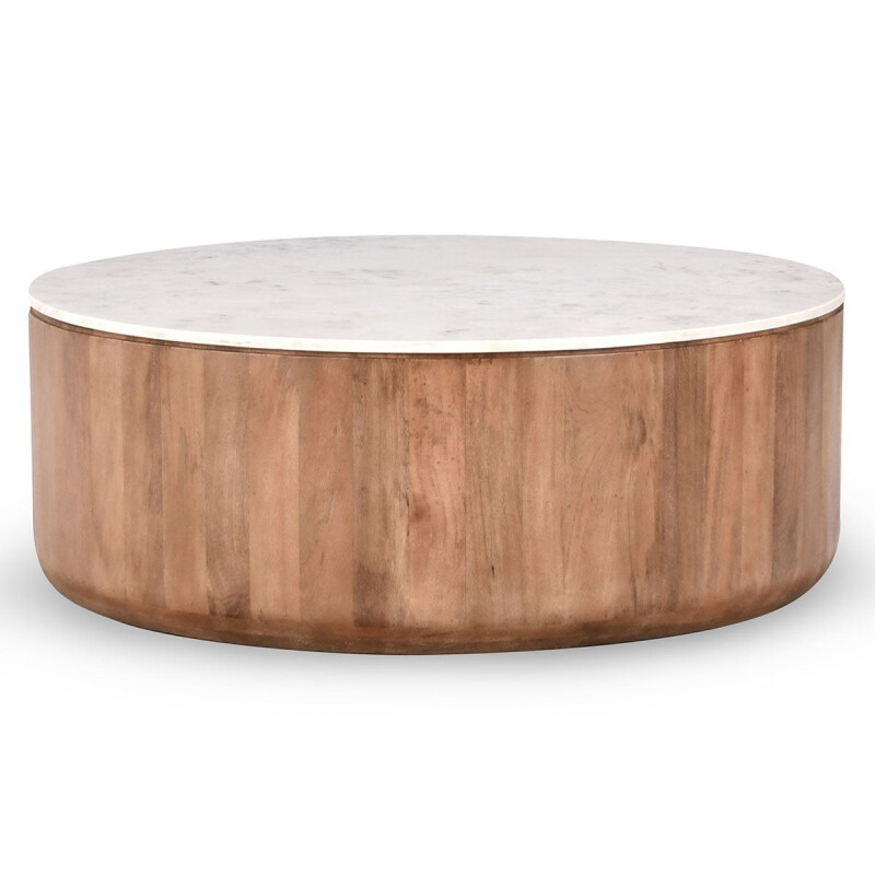 Josie Solid Wood Round Coffee