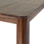 Nemi Solid Wood Rectangle Dining Table Dining Tables Brown 18