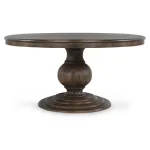 Brookside Solid Wood Round Dining Table Dining Tables Brown 13