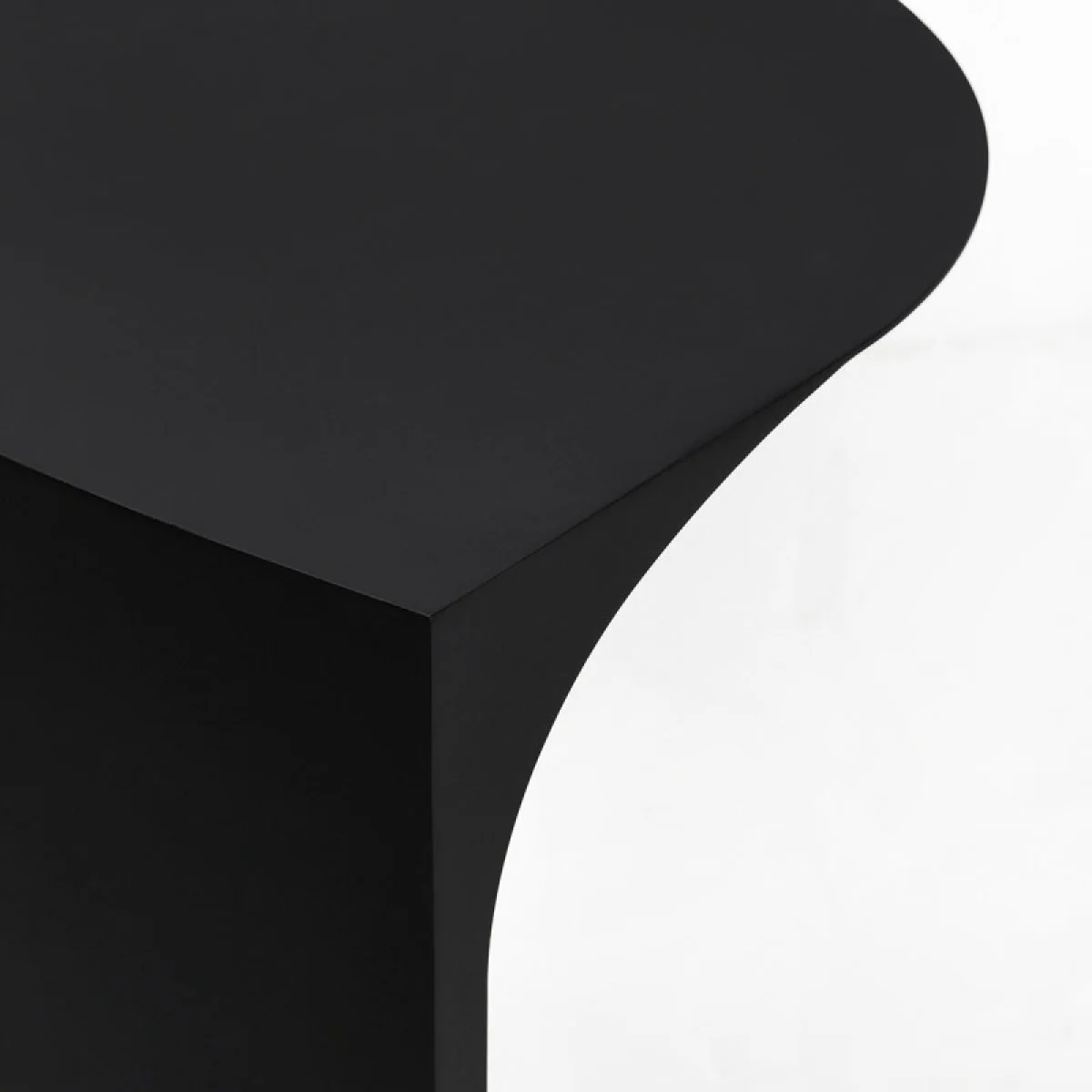 Cote Metal Accent Table End tables black 9