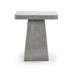 Far Marble/metal Square End Table End tables Classic Home 9