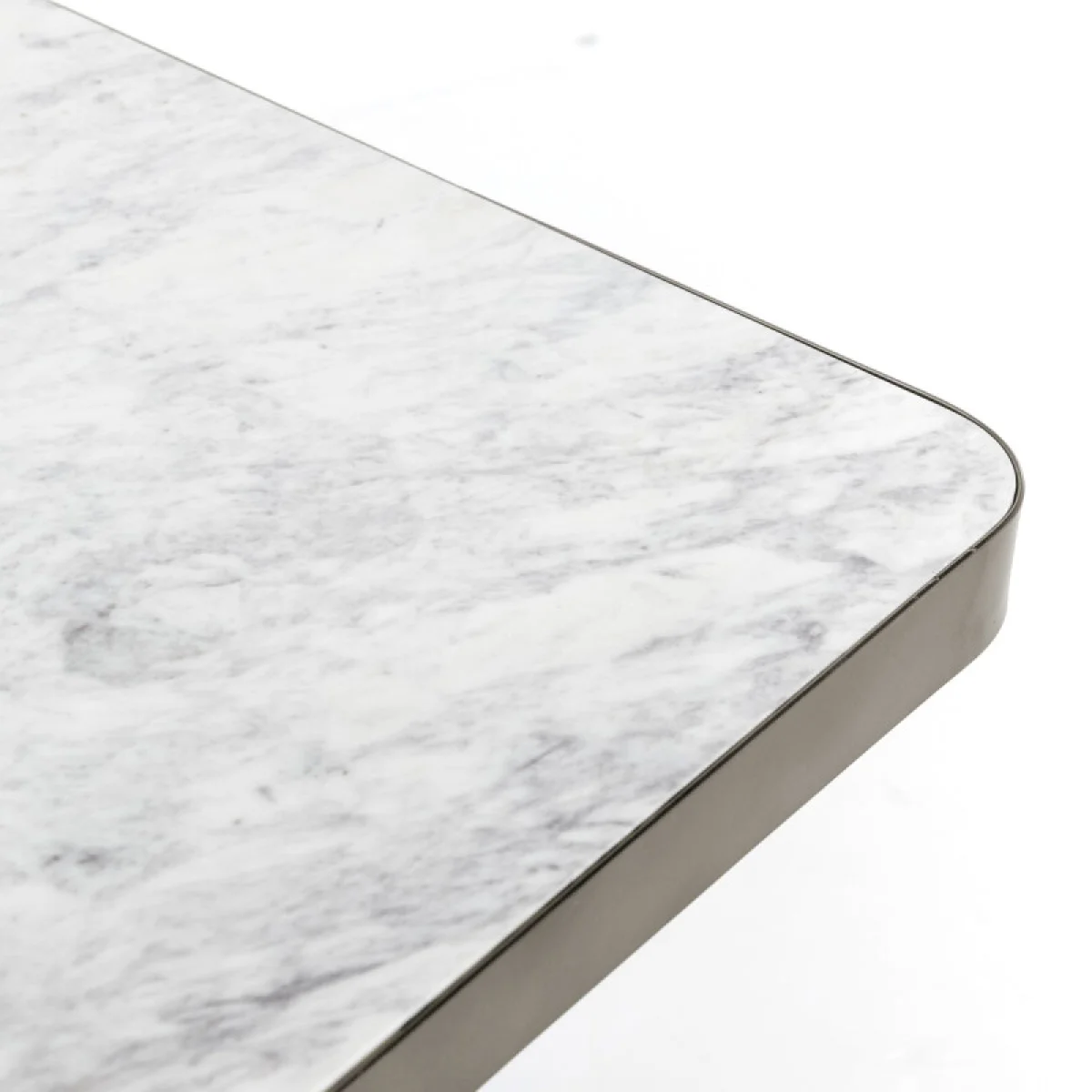 Far Marble/metal Square End Table End tables Classic Home 8