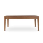 Arno Solid Wood Rectangle Dining Table Dining Tables Amber Brown 15