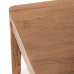 Arno Solid Wood Rectangle Dining Table Dining Tables Amber Brown 18