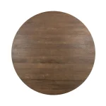Hera Solid Wood Dining Table – Pecan Brown – 60″ Dining Tables Brown 17