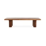 Alto Solid Wood Rectangle Coffee Table - Image 3