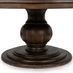 Brookside Solid Wood Round Dining Table - Image 4