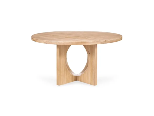 Briley Marble Round Accent Table Small End tables Classic Home 26