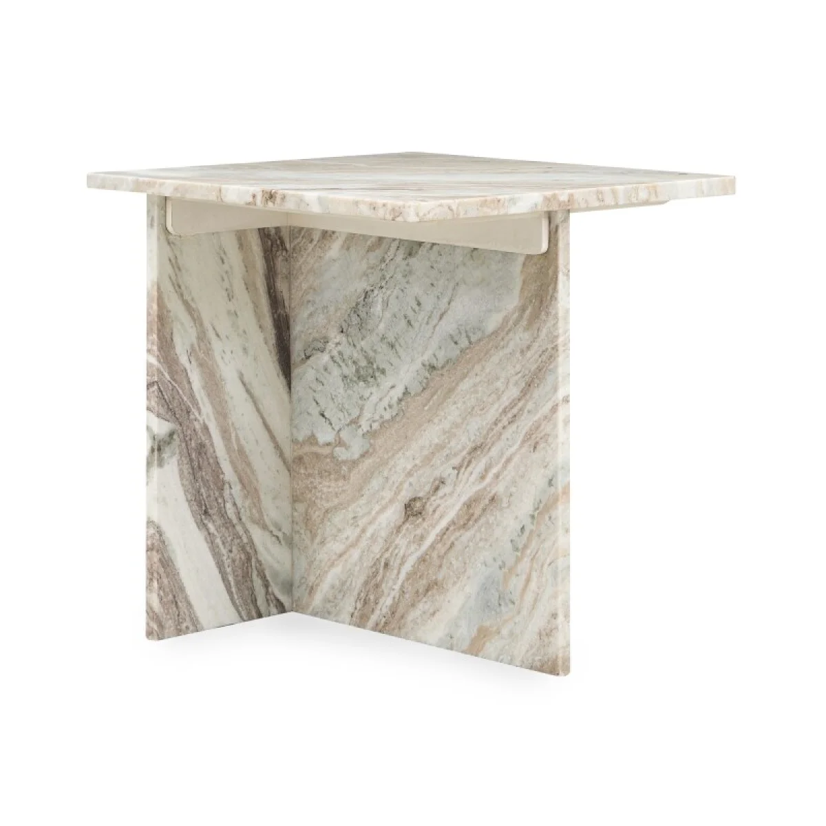 Bexly Marble Square End Table End tables Classic Home 4