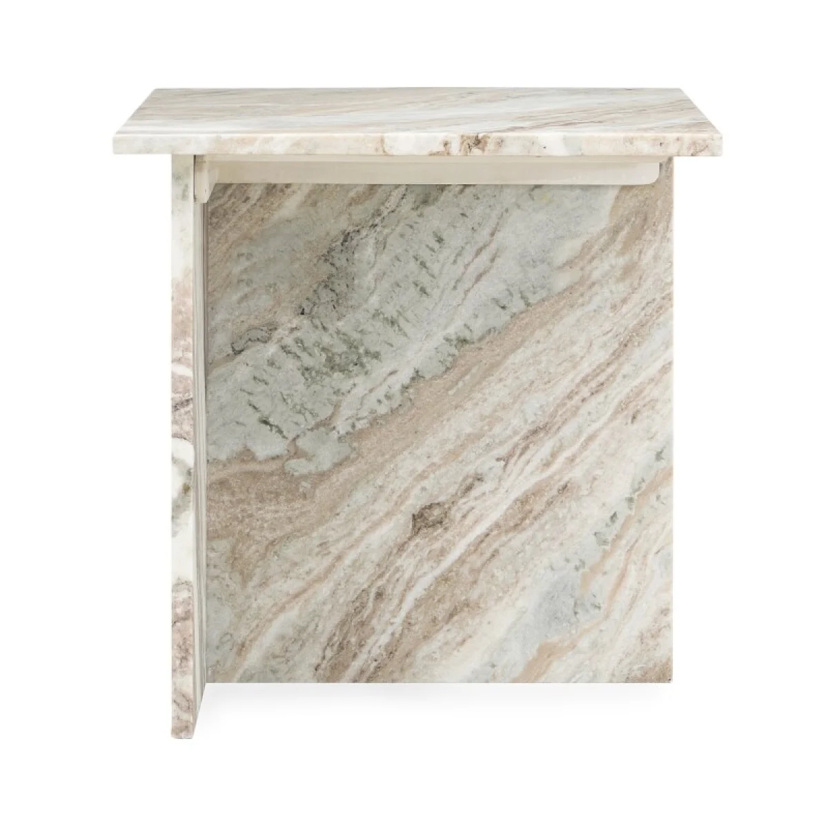 Bexly Marble Square End Table End tables Classic Home 7