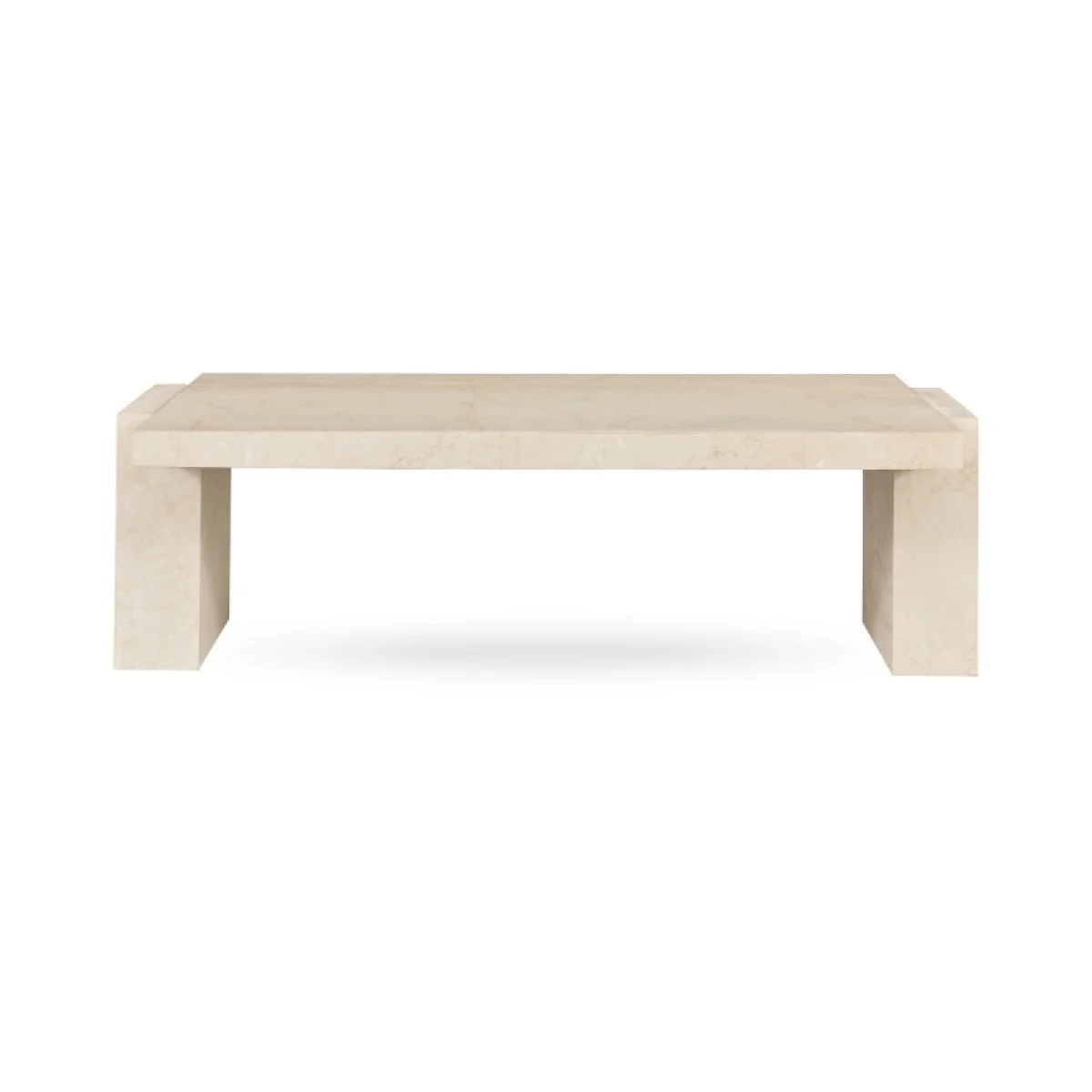 Rizza Marble Rectangle Coffee Table Cocktail & Coffee Tables Classic Home 6