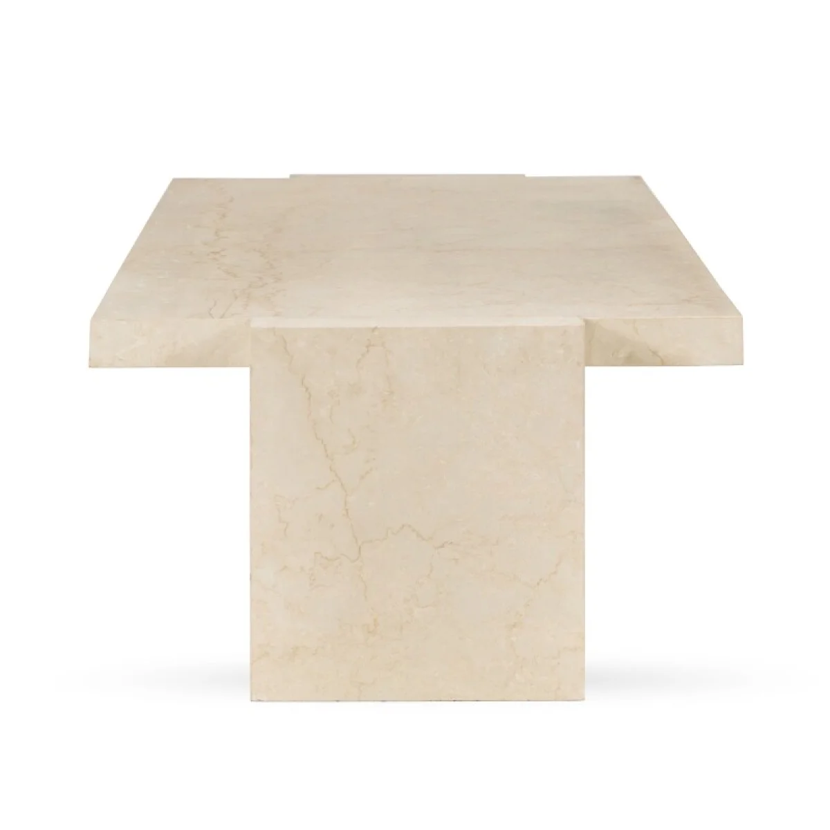 Rizza Marble Rectangle Coffee Table Cocktail & Coffee Tables Classic Home 7