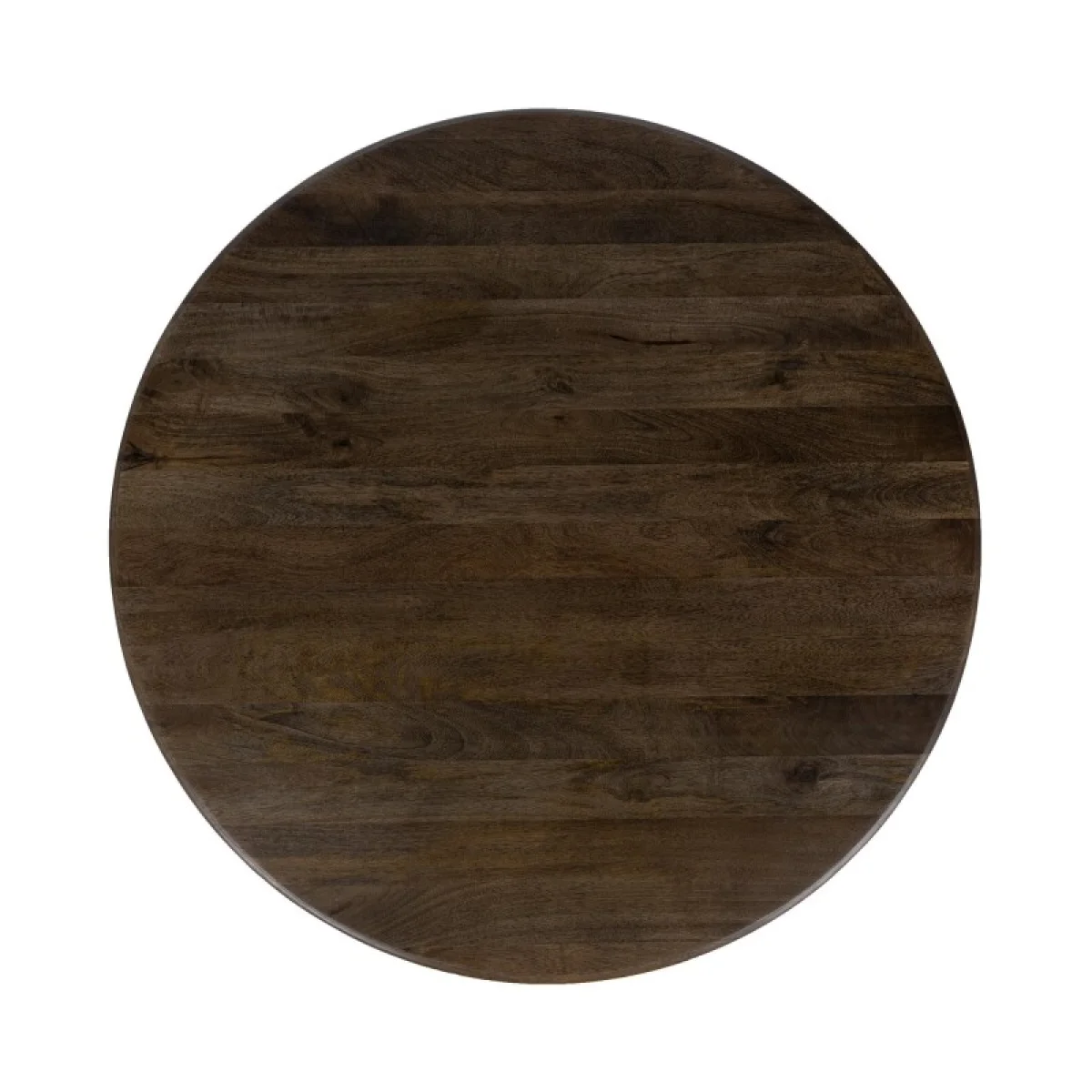 Brookside Solid Wood Round Dining Table Dining Tables Brown 6