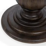 Brookside Solid Wood Round Dining Table Dining Tables Brown 17