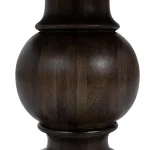 Brookside Solid Wood Round Dining Table Dining Tables Brown 18