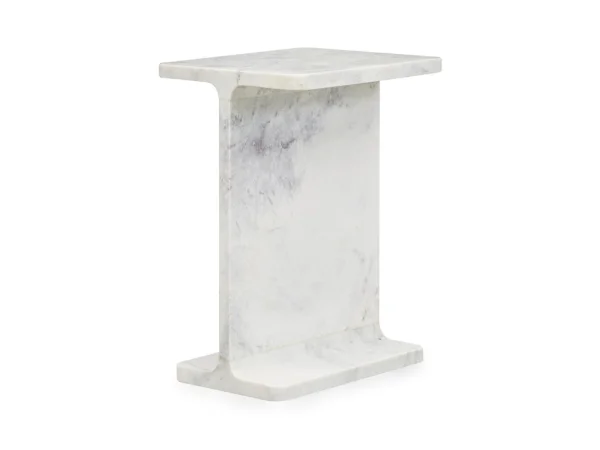 Zora Marble Round Coffee Table Cocktail & Coffee Tables Charcoal Gray 29