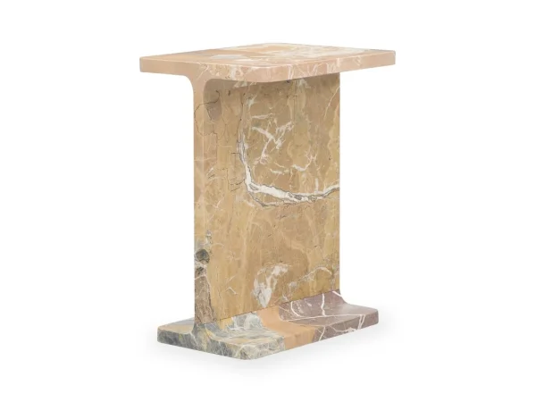 Delaney Marble Rectangle Accent Table End tables Classic Home