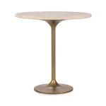Malani Travertine Gathering Table Bar Furniture Bar Furniture 11