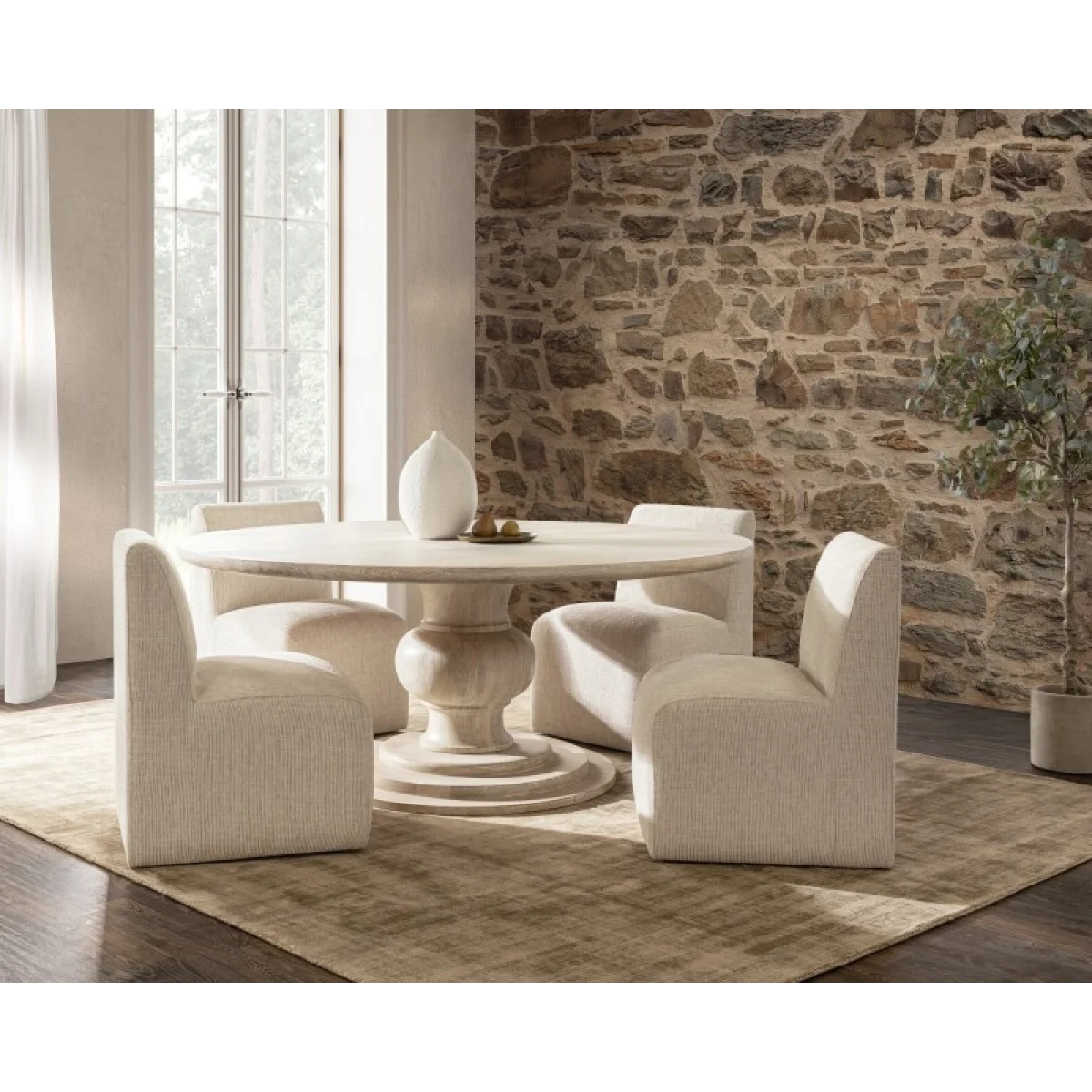 Hera Solid Wood Dining Table Dining Tables Classic Home 11