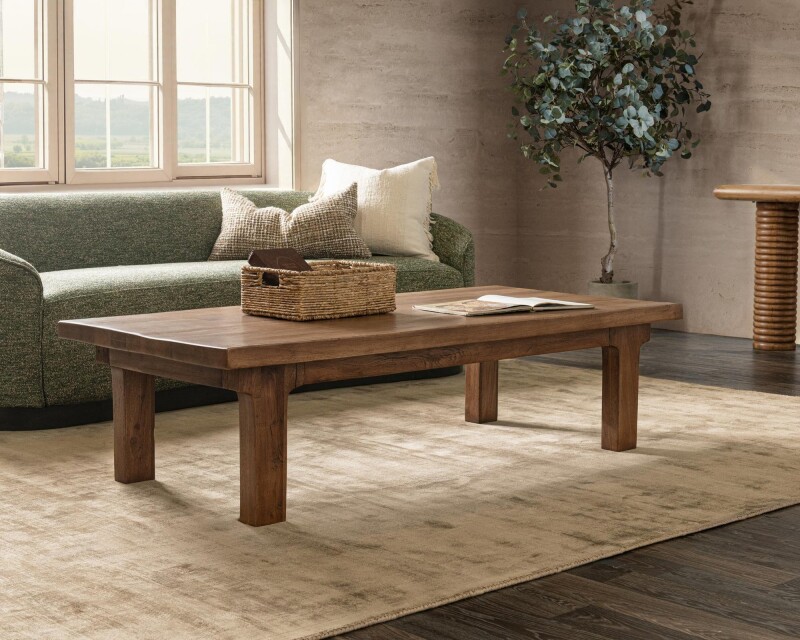 Carmel Reclaimed Wood Rectangle Coffee Table Cocktail & Coffee Tables Brown 10 Carmel Reclaimed Wood Rectangle Coffee Table Cocktail & Coffee Tables Brown 10