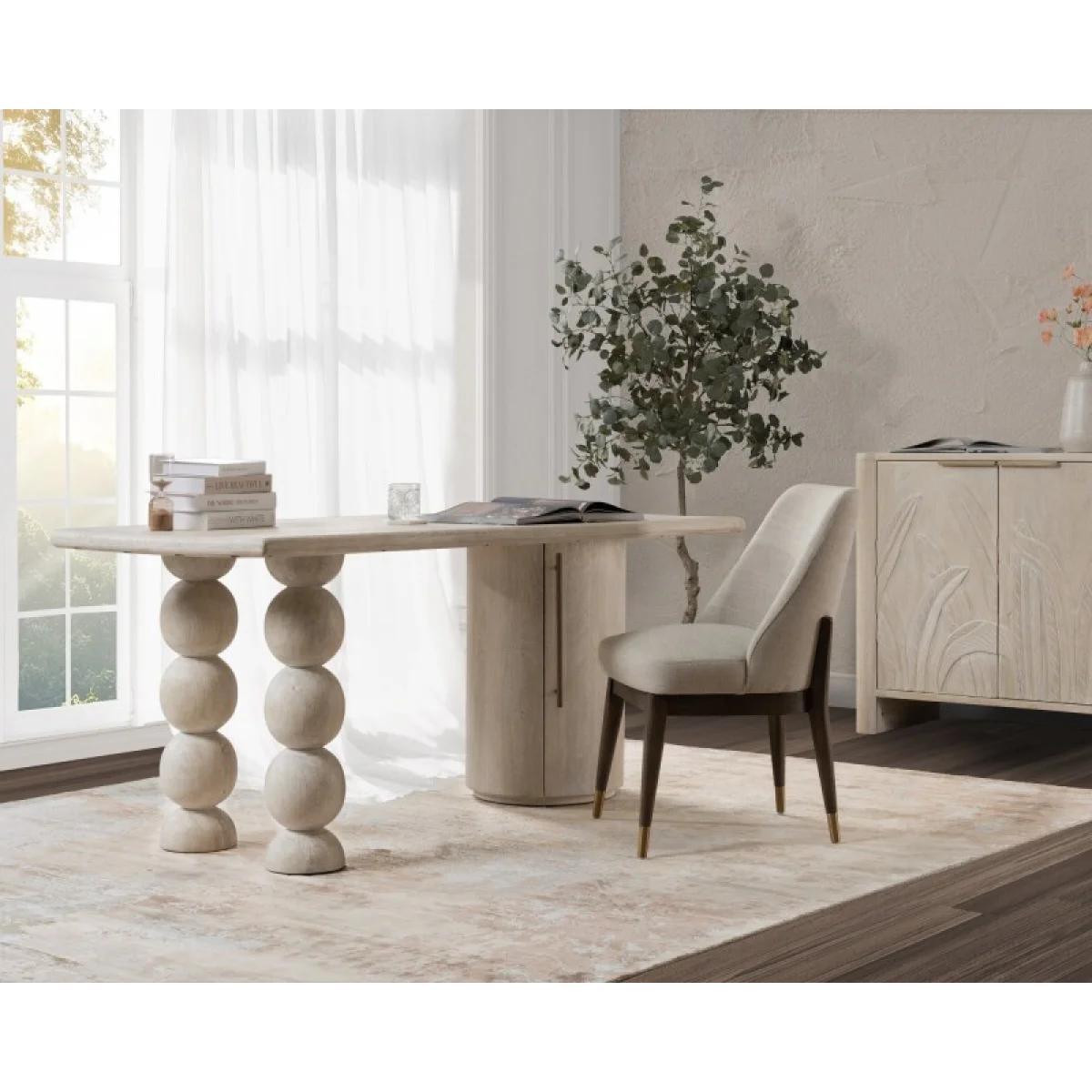 Adir Solid Wood Desk Desks Classic Home 16
