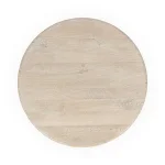 Adir Solid Wood Round Coffee Table Cocktail & Coffee Tables Classic Home 15