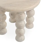Adir Solid Wood Round End Table End tables Classic Home 17