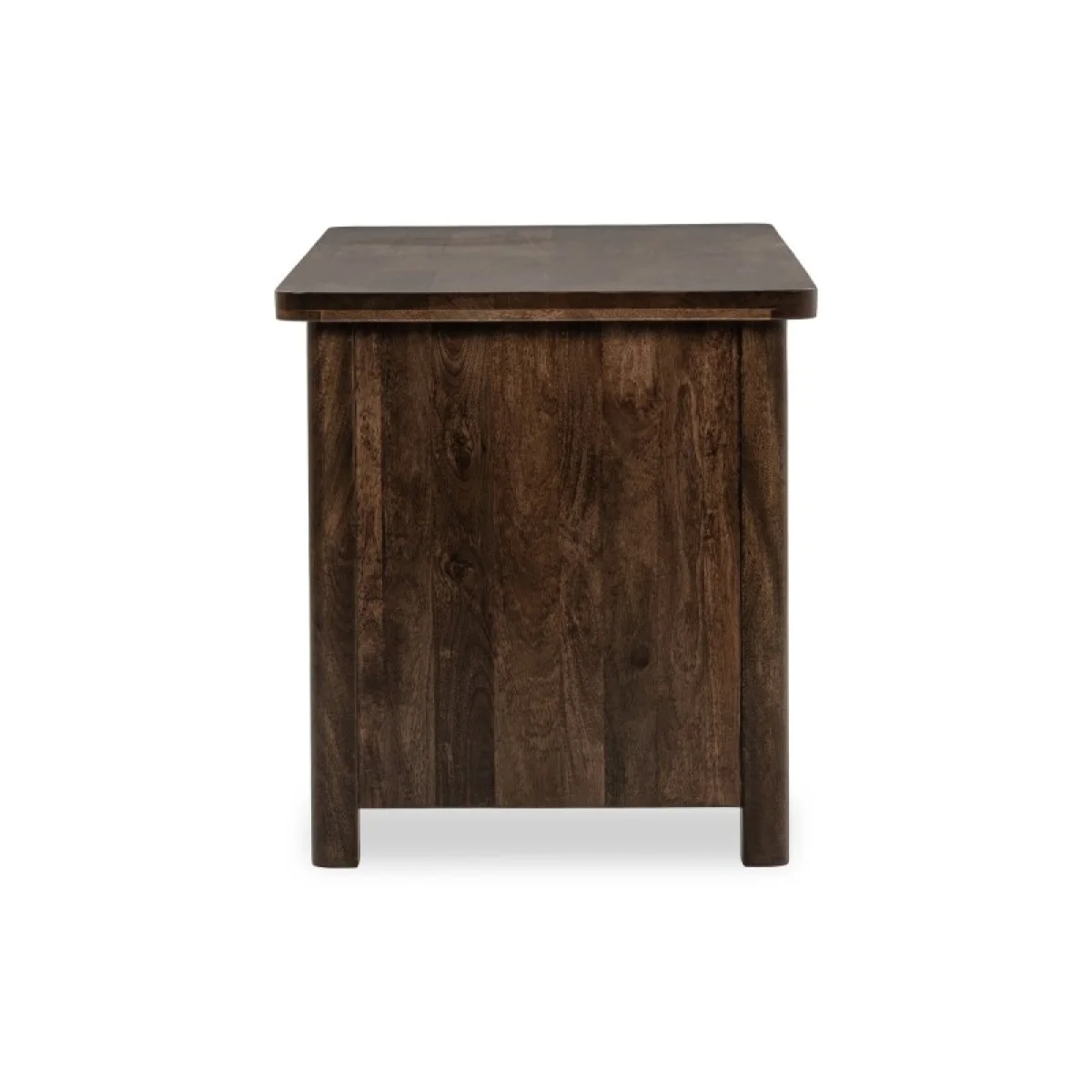 Norwood Solid Wood Desk Desks Bark Brown 8