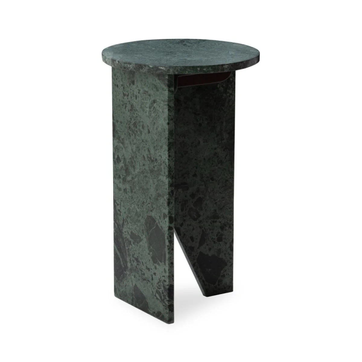 Briley Marble Round Accent Table Small End tables Classic Home 4