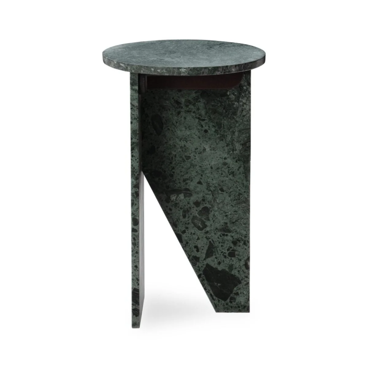 Briley Marble Round Accent Table Small End tables Classic Home 6
