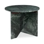 Briley Marble Round Accent Table Large