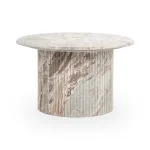 Nordens Marble Round Coffee Table Cocktail & Coffee Tables Classic Home 11