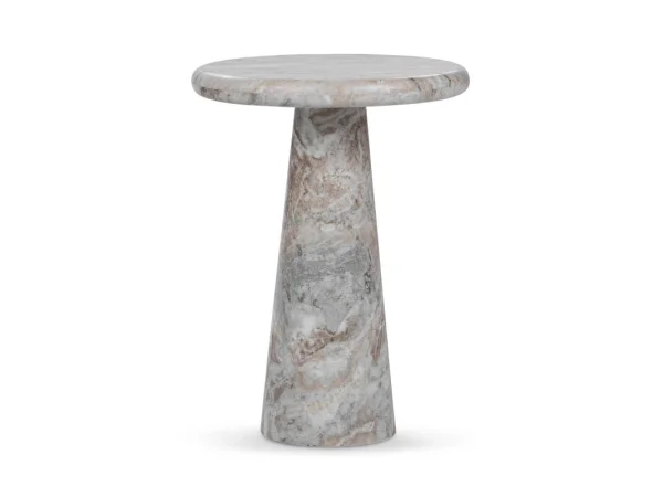 Huxley Marble Round Accent Table End tables Classic Home