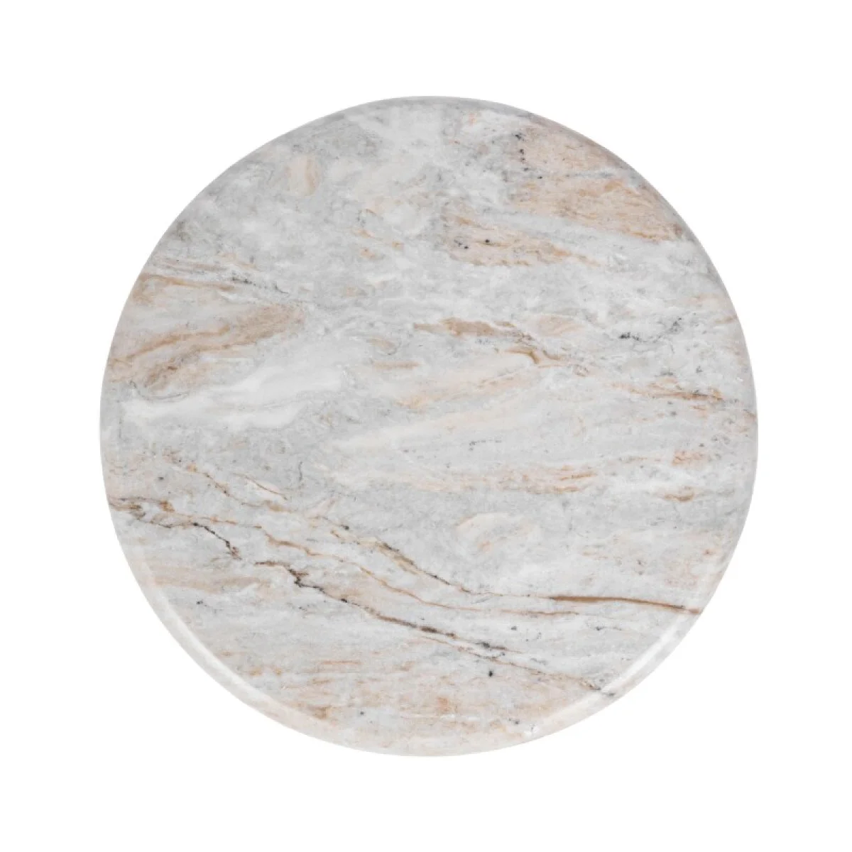 Huxley Marble Round Accent Table End tables Classic Home 7